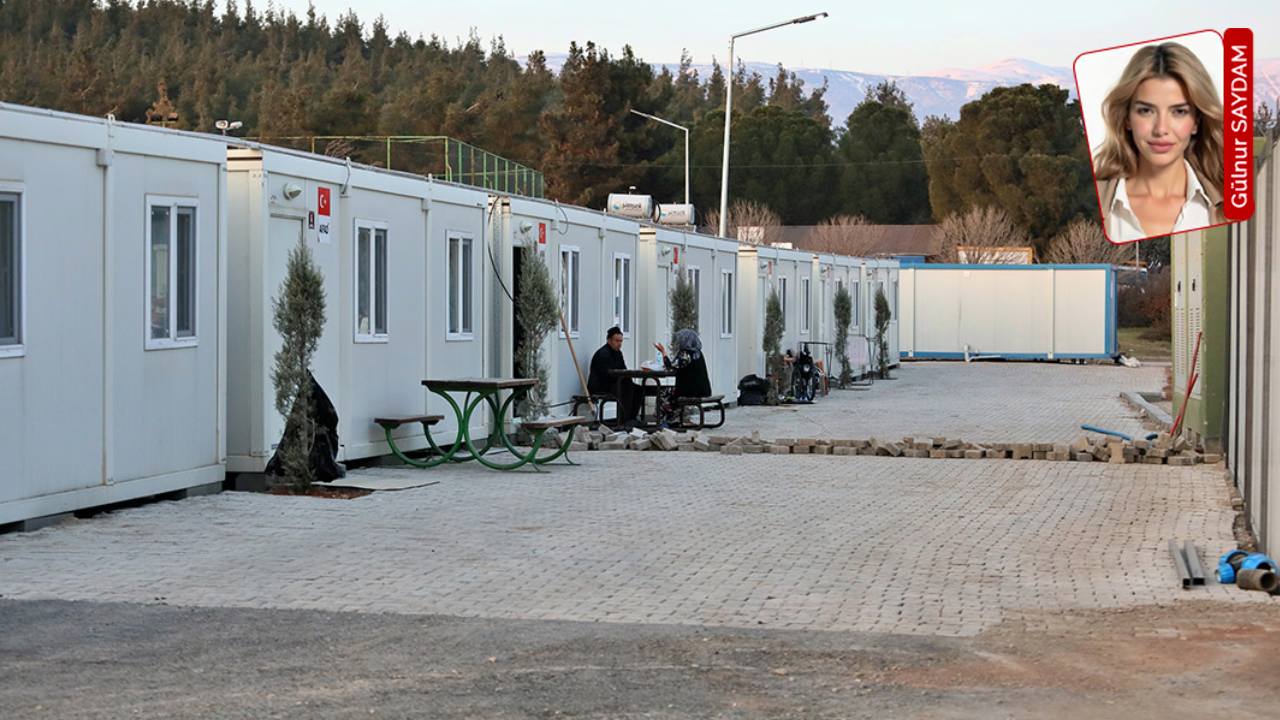 Depremzedelerden konteyner kararına tepki: Beni sokağa atacaklar