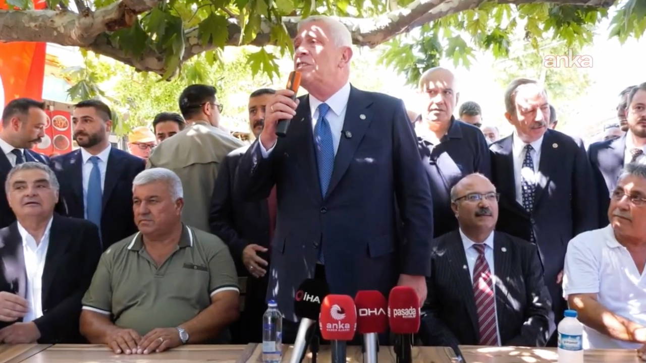 Dervişoğlu Çeltikçi'de: Devlet çiftçiye borçludur