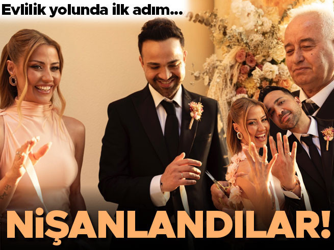 Derya Uluğ ve Asil Gök nişanlandı
