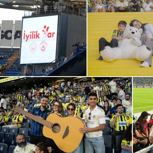 Dev derbide 'İyilik Var' mesajı: Sahada rekabet, iyilikte aynı takım