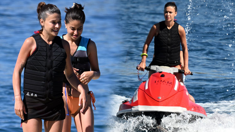 Devrim Özkan Bodrum'da Jet Ski Şovuyla Yazı Açtı