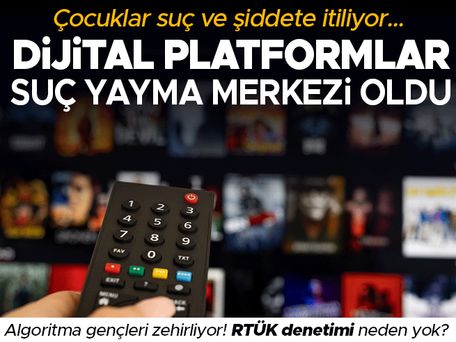 Dijital Platformlarda Suç ve İstismar İçerikleri Denetimsiz