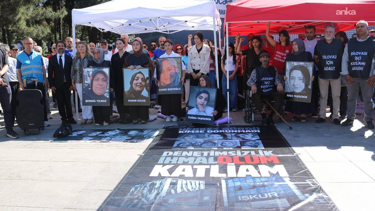 Dilovası ailelerinden adalet nöbetinde kamu görevlilerine yargı çağrısı