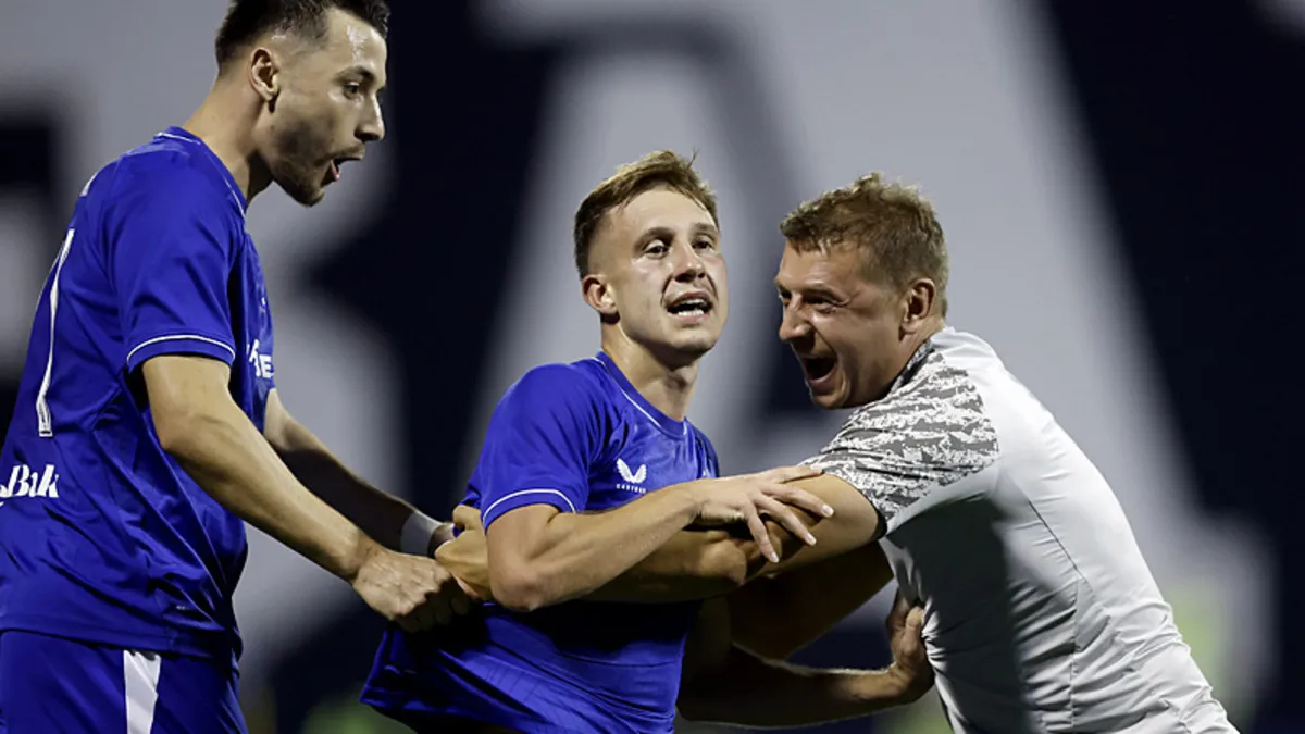 Dinamo Zagreb, Kauno Zalgiris'i 5 Golle Geçti