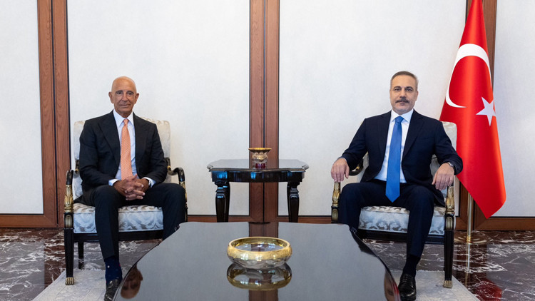 Dışişleri Bakanı Fidan, ABD'li Tom Barrack ile Görüştü