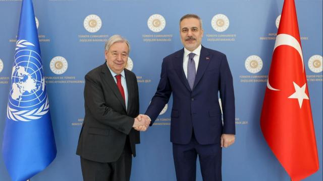 Dışişleri Bakanı Fidan, BM Genel Sekreteri Guterres ile Kritik Görüşme Yaptı