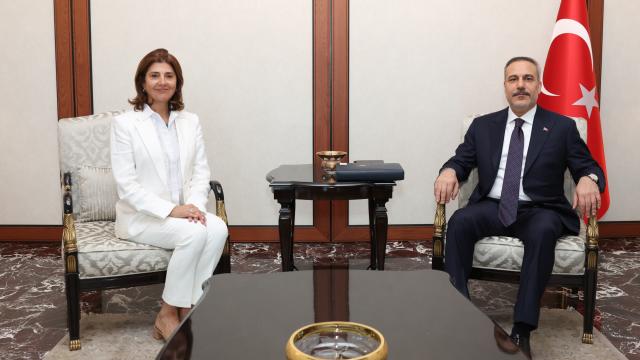 Dışişleri Bakanı Fidan, BM Temsilcisi Holguin'i Kabul Etti