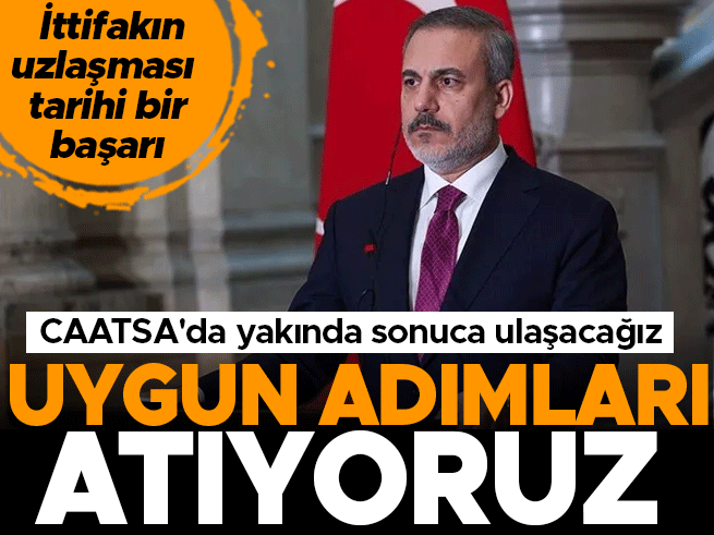 Fidan: CAATSA'da yakında sonuca ulaşacağız