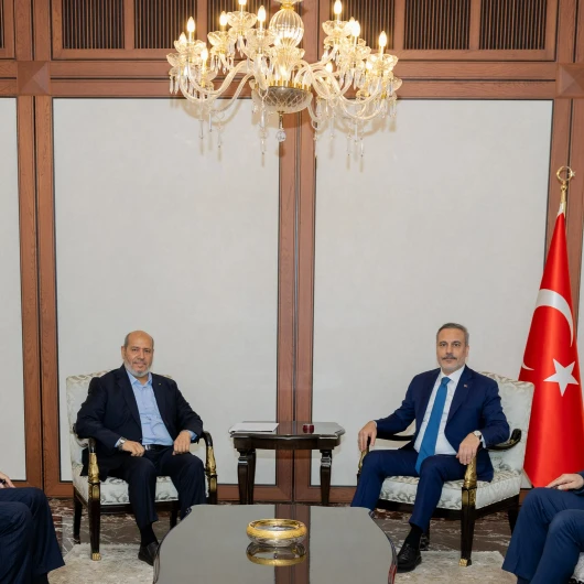 Dışişleri Bakanı Fidan, Hamas Heyetini Ankara'da Kabul Etti