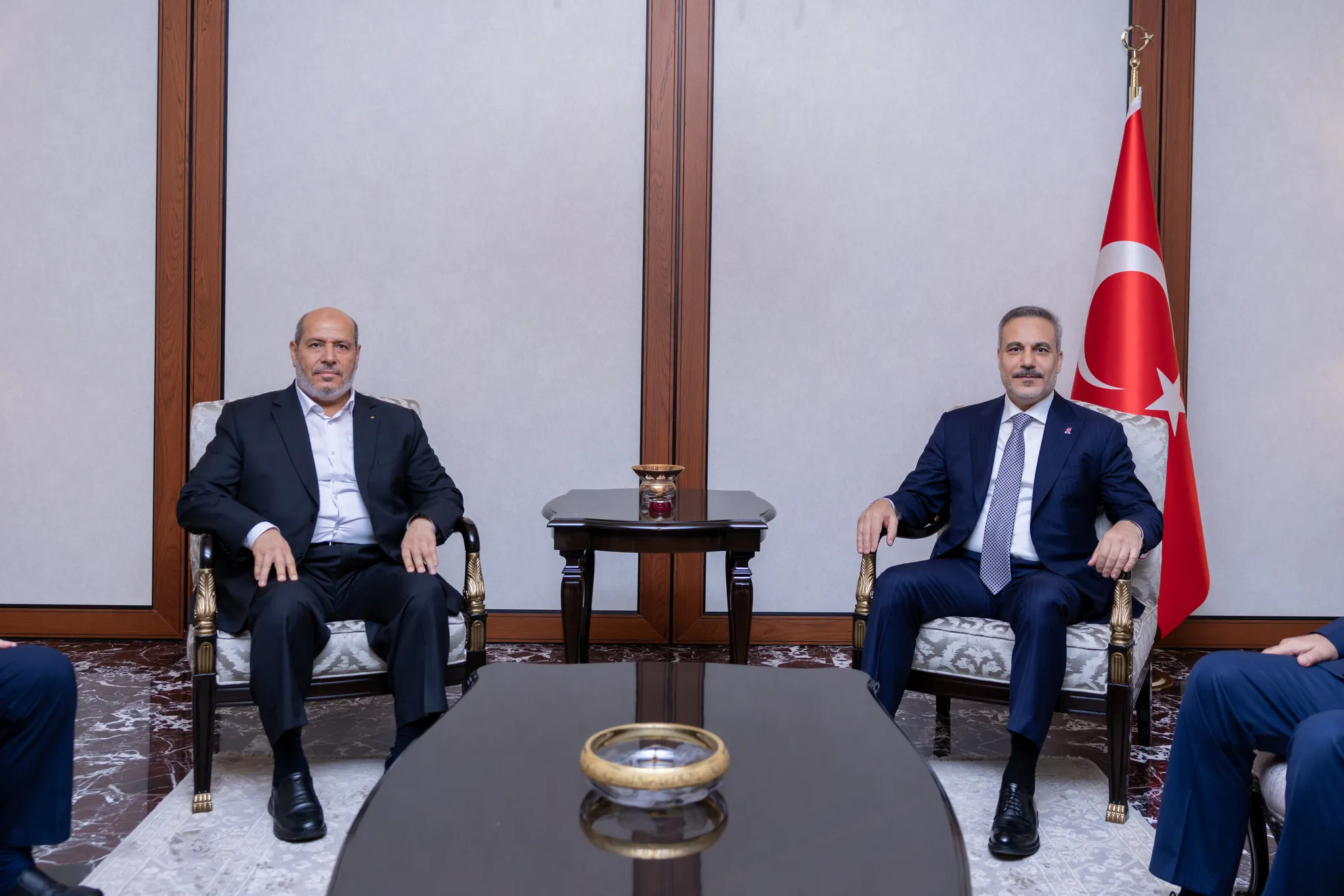 Dışişleri Bakanı Fidan, Hamas'ın Yeni Lideri Hayye ile Ankara'da Görüştü