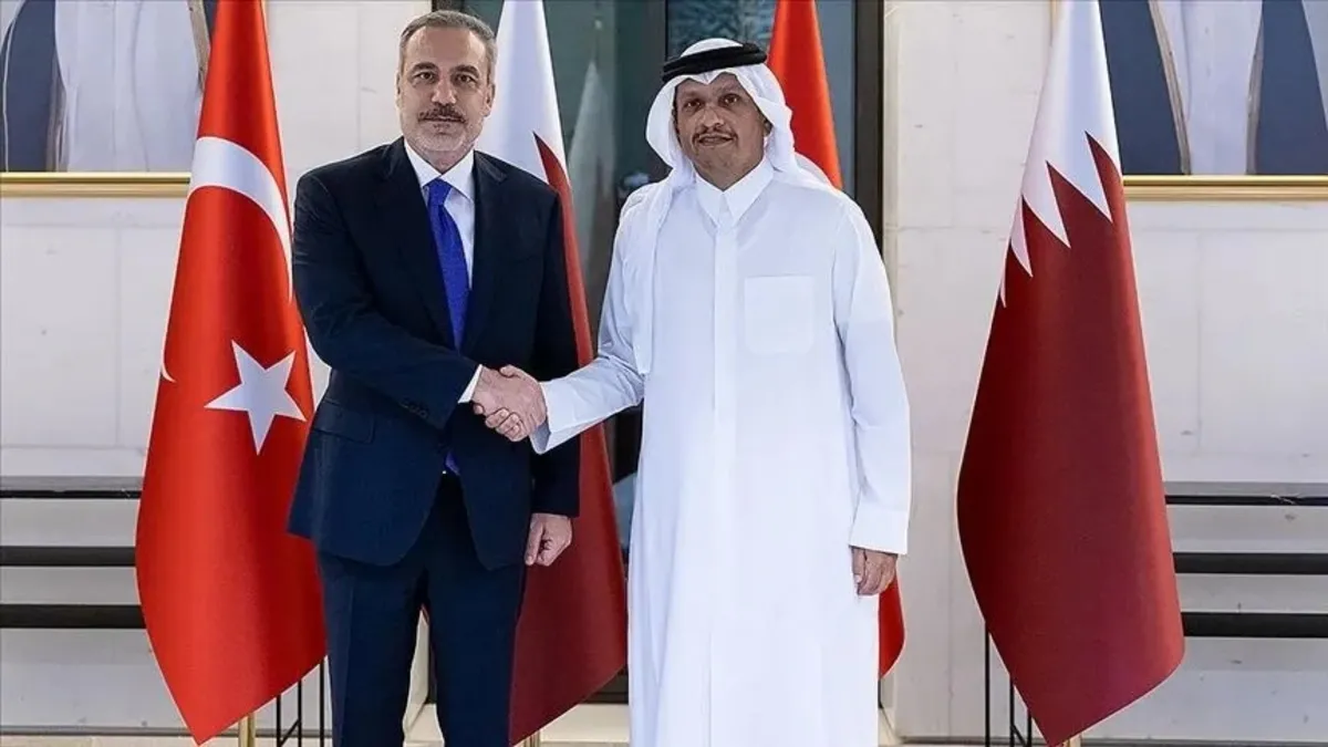 Fidan ve Katar Başbakanı Al Sani stratejik iş birliğini ele aldı
