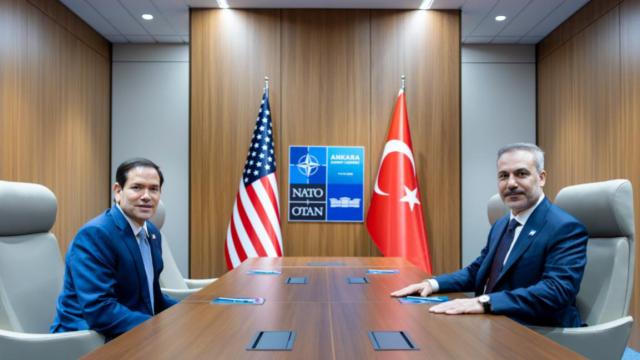 Dışişleri Bakanı Fidan ve ABD'li mevkidaşı Rubio görüştü