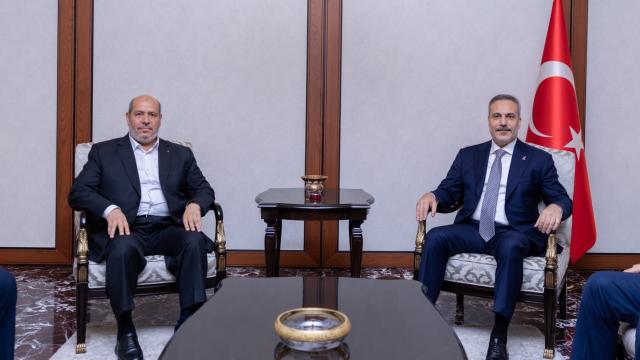 Dışişleri Bakanı Fidan'dan Hamas Heyetiyle Kritik Görüşme