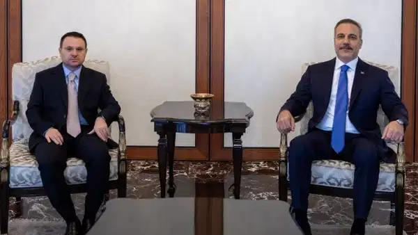 Dışişleri Bakanı Hakan Fidan, Adalet Bakanı Akın Gürlek ile görüştü