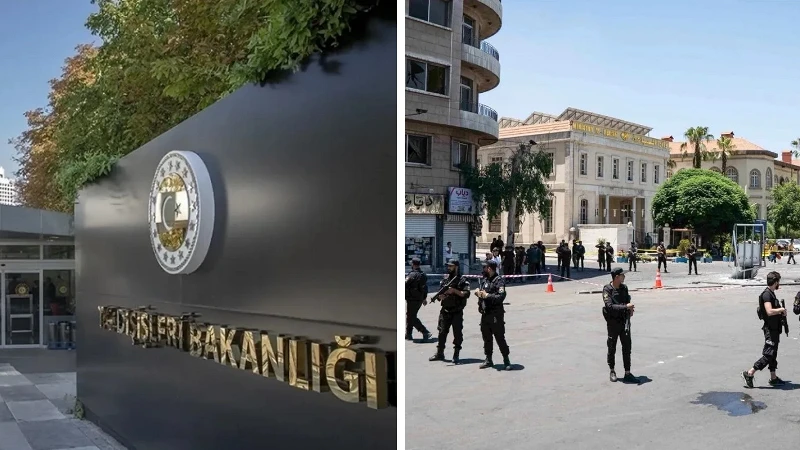 Dışişleri Bakanlığı'ndan Şam'daki bombalı saldırılara kınama