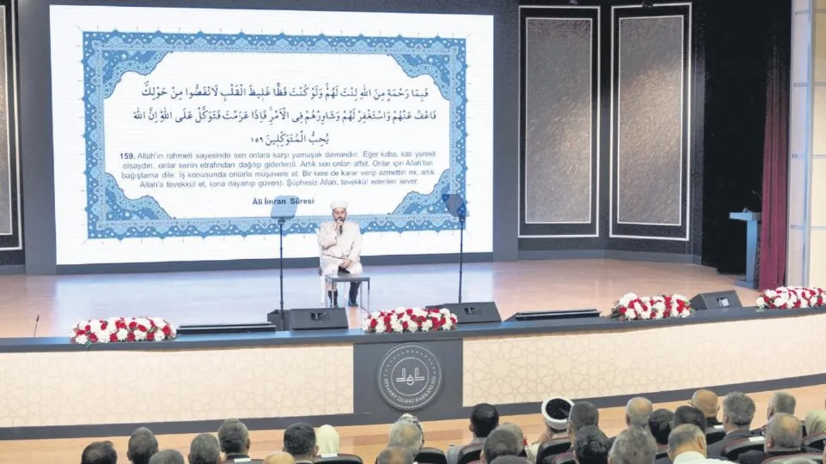Diyanet'ten Mevlid-i Nebi Vurgusu: Peygamberimiz Güzel Ahlakın Örneği