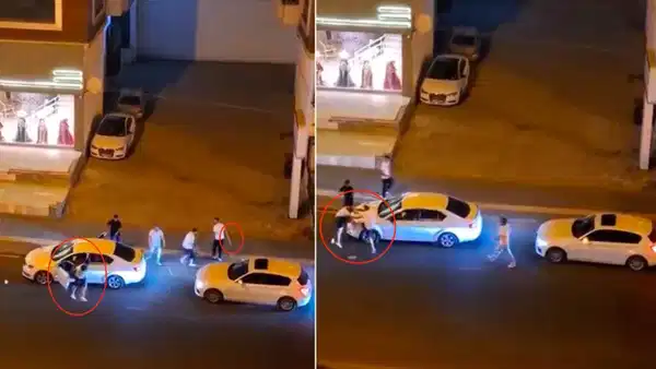 Diyarbakır'da yumruklu sopalı kavga: O anlar kamerada
