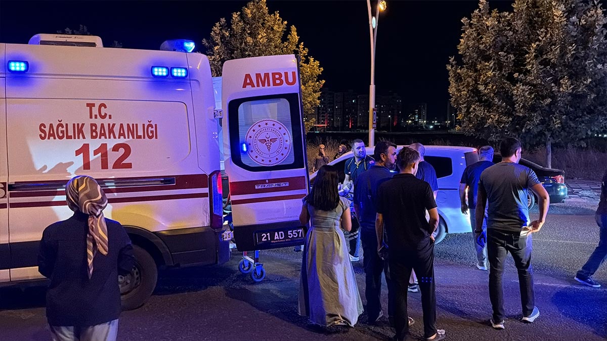 Diyarbakır'da Bisikletli Kadına Taksi Çarptı: 1 Yaralı