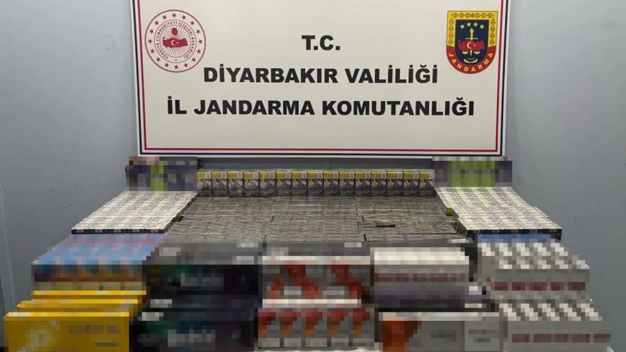 Diyarbakır'da gümrük kaçağı operasyonu: 48 şüpheliye işlem