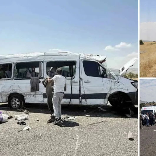 Diyarbakır Lice'de minibüs kazasında ölü sayısı 5'e yükseldi, 11 yaralı