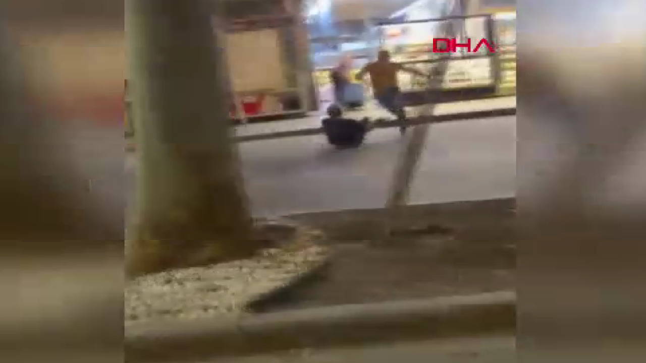 Diyarbakır'da taksiciler durak kavgasında yumruk yumruğa birbirine girdi