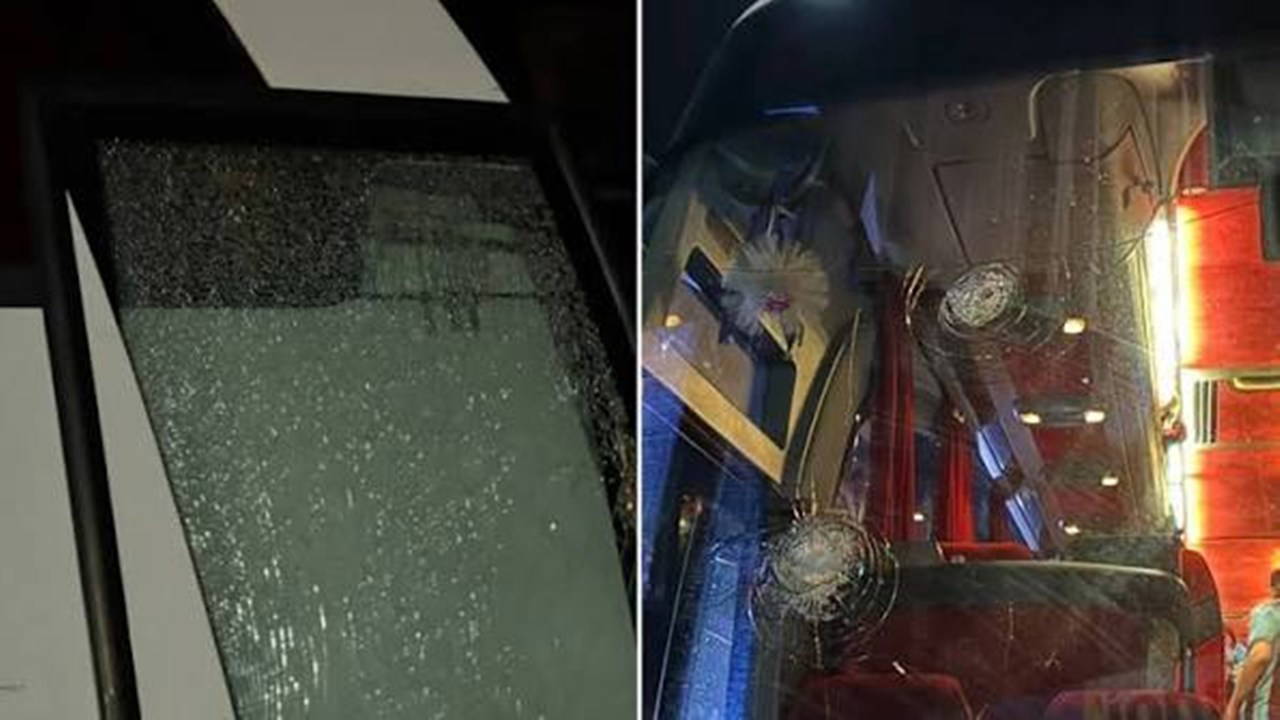 Diyarbakır'da Trabzonspor Taraftar Otobüsüne Taşlı Saldırı: 7 Gözaltı