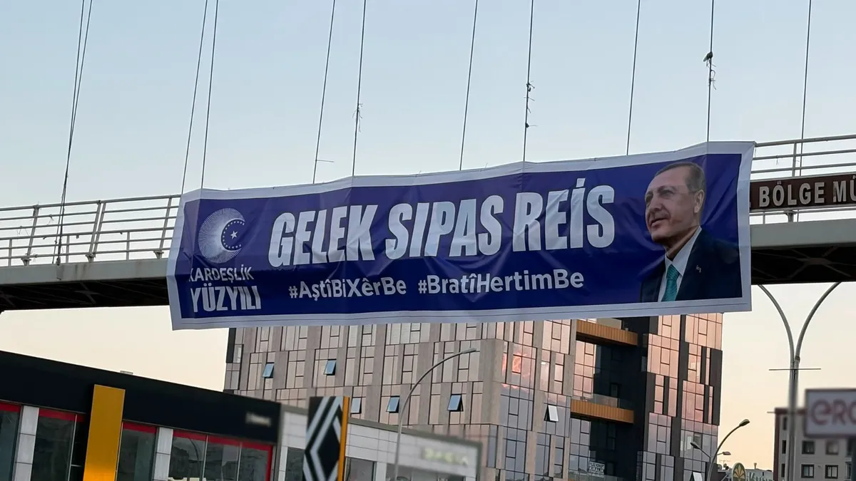 Diyarbakır'dan Erdoğan'a Kürtçe Teşekkür: 'Gelek Sıpas Reis