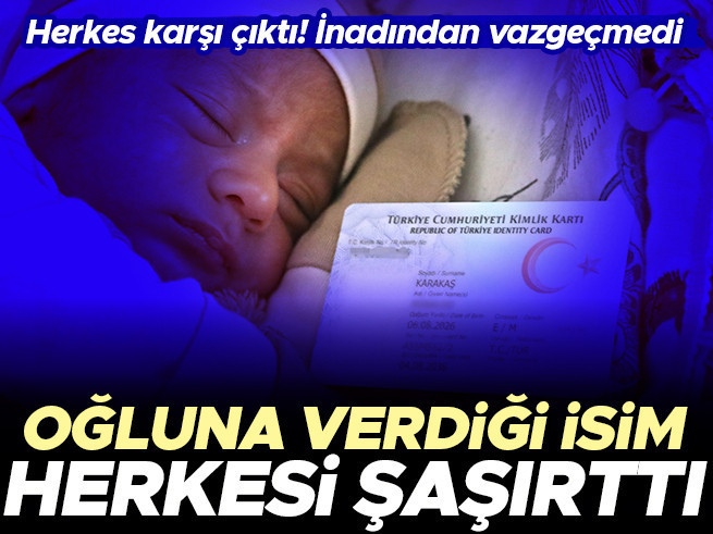 Diyarbakırlı işçi, bebeğine Ronaldo adını verdi