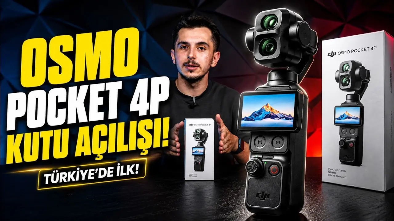 DJI Pocket 4P Çift Kamera ile Geliyor: İlk İzlenimler