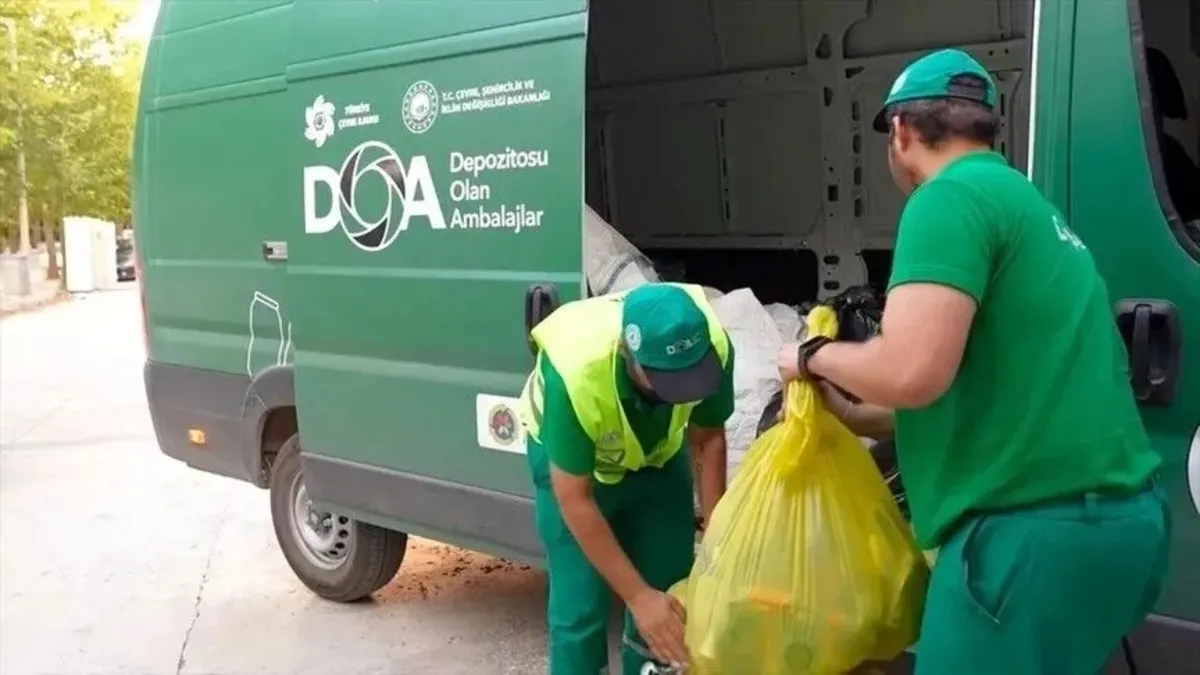 DOA ile 33 milyon ambalaj toplandı: En çok İstanbul birikti