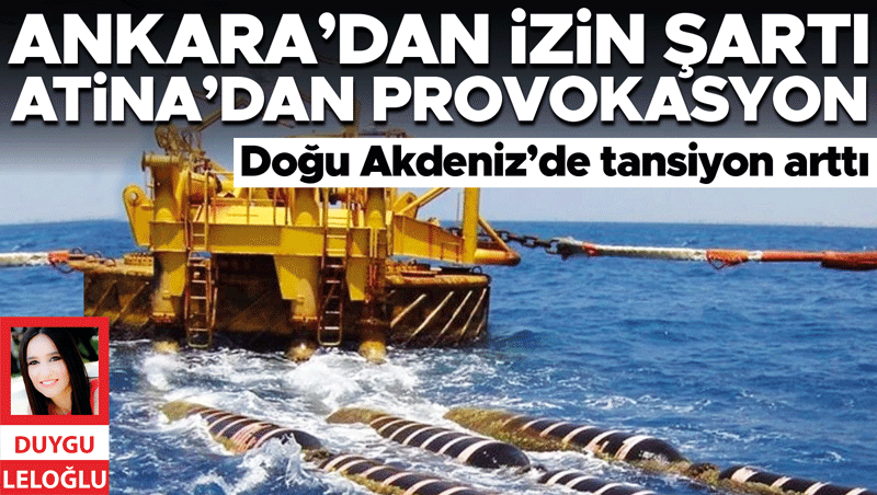 Doğu Akdeniz'de Kablo Krizi: Türkiye'den İzin Şartı, Atina'dan Meydan Okuma