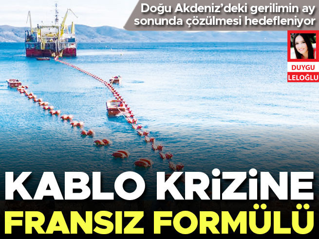 Doğu Akdeniz'de 'izin' Formülü: Fransa Çözüm Arıyor