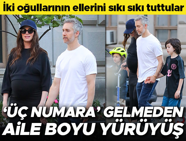 Doğum Öncesi Aile Boyu Yürüyüşe Çıktılar