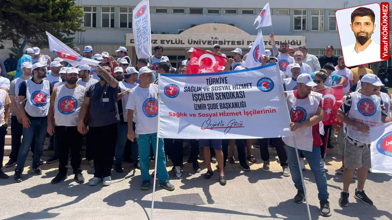 Dokuz Eylül Üniversitesi'nde mobbing protestosu