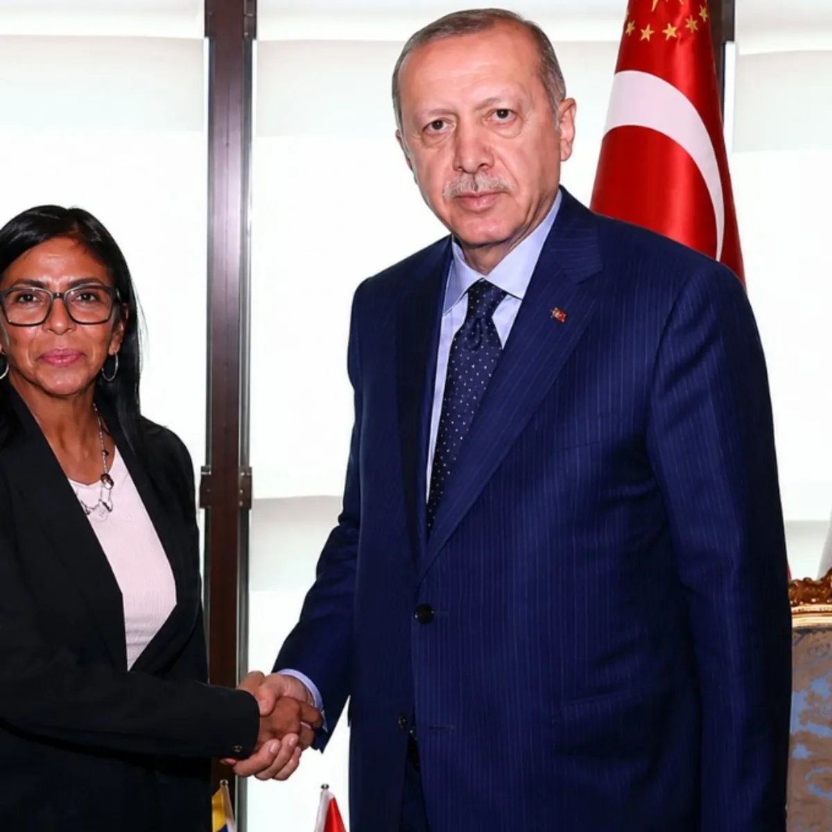 Dolmabahçe'de kritik görüşme! Erdoğan-Rodriguez buluşması başladı