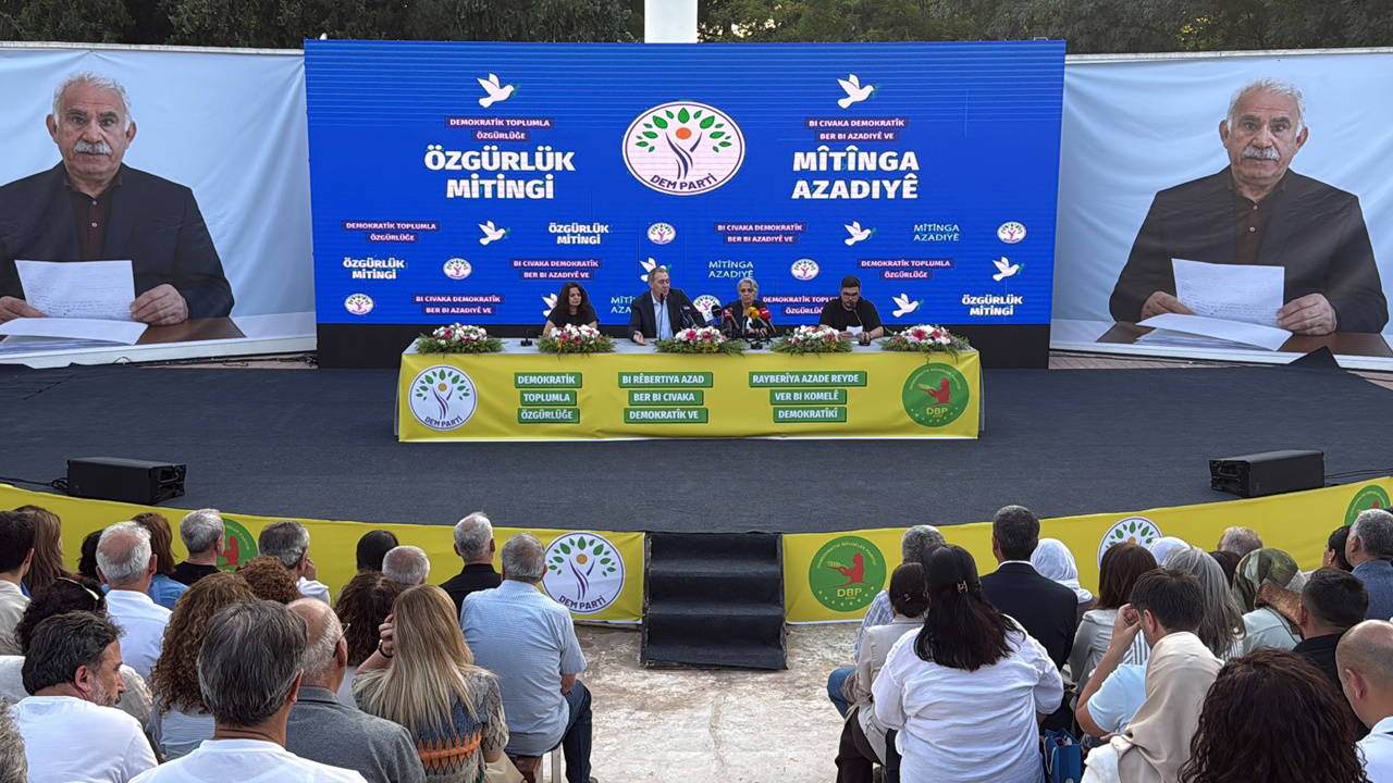 Dört ilde Öcalan'a özgürlük mitingi: DEM Parti'den 27-28 Haziran çağrısı