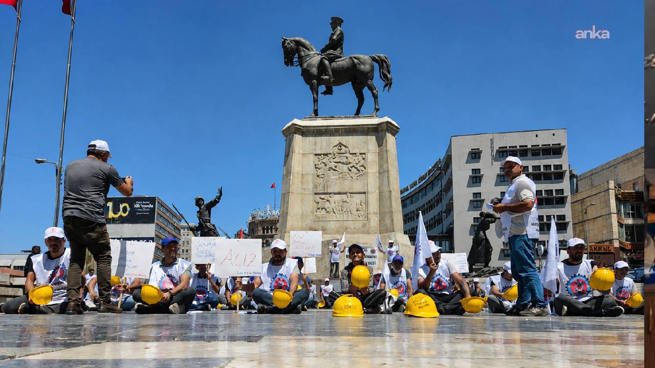 Doruk Madencilik işçileri meydanda: Sesimizi duyun