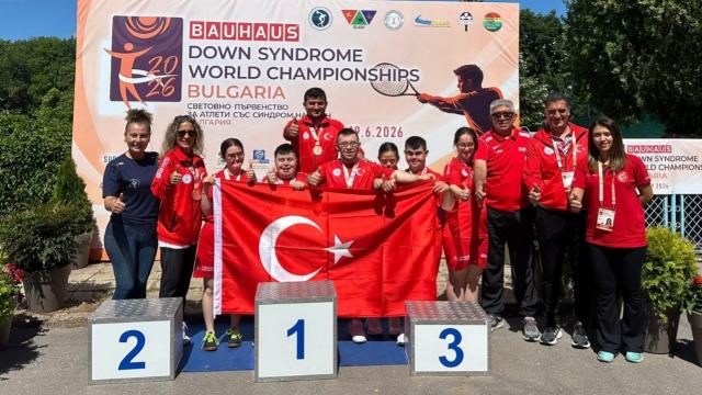 Down sendromlu sporculardan Dünya Şampiyonası'nda 13 madalya
