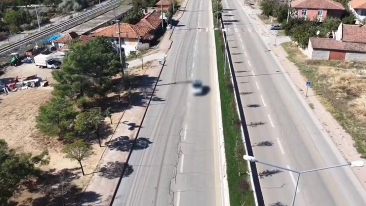 Dron denetiminde ehliyetsiz sürücüye 240 bin TL ceza