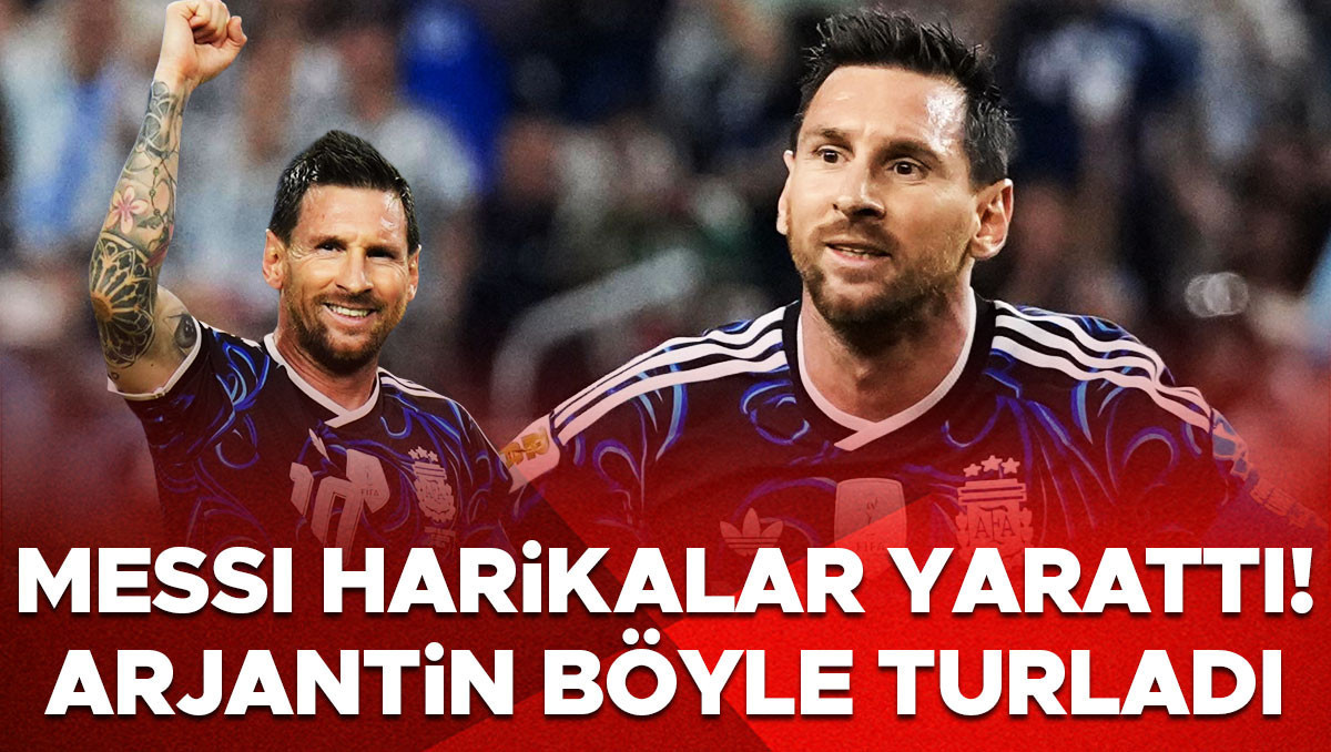 Dünya Kupası'nda Messi Fırtınası: Arjantin, Ürdün'ü 3-1 Devirdi