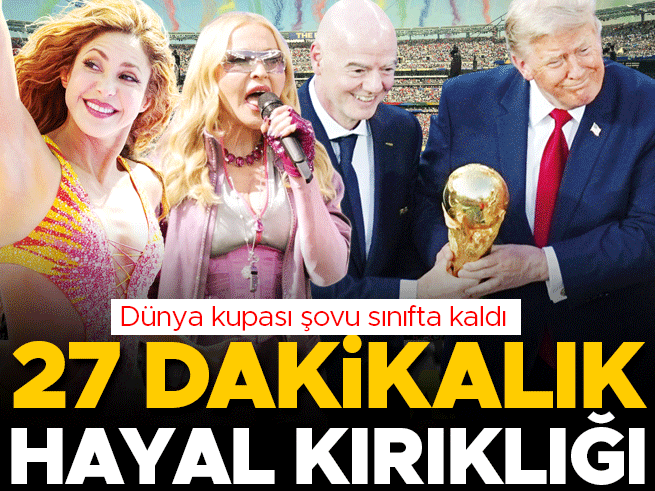 Dünya Kupası Devre Arası Şovu Hayal Kırıklığı Yarattı
