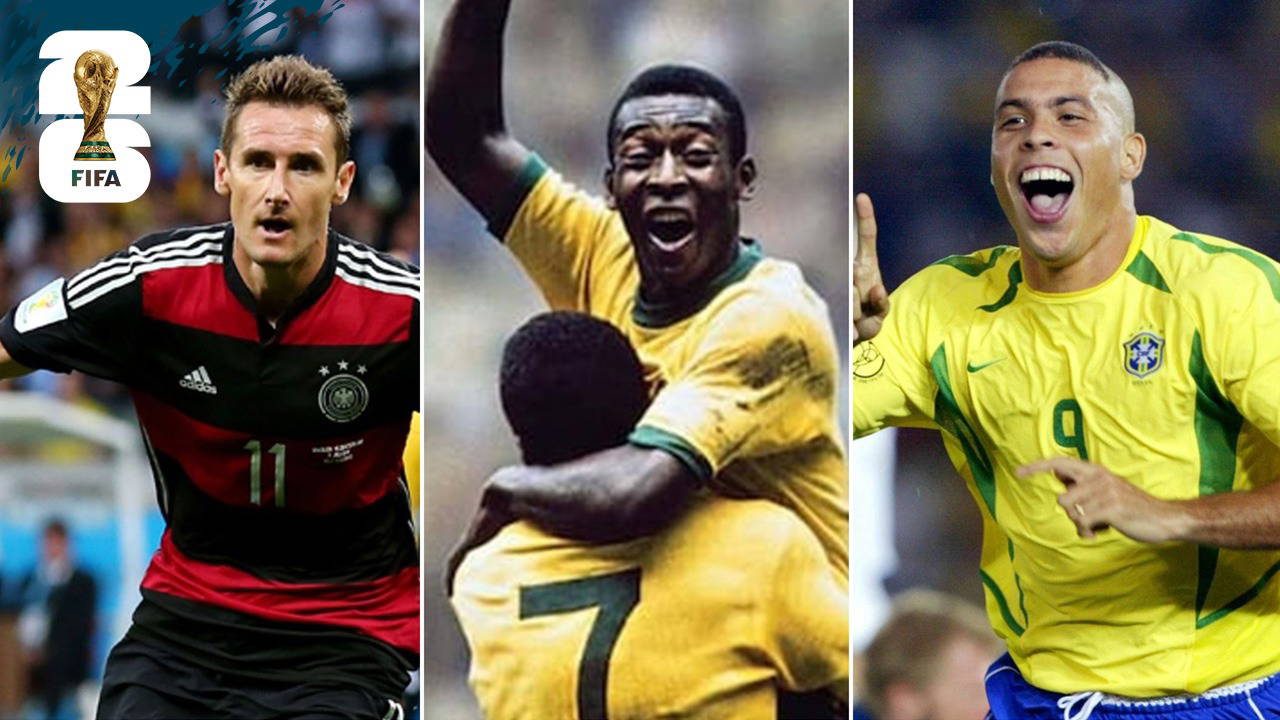 Dünya Kupası'nın En Golcü Efsaneleri: Klose'den Pele'ye Unutulmaz 11 İsim
