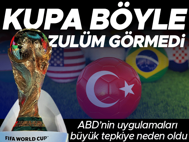 Dünya Kupası öncesi ABD'de skandal: FIFA seyirci kaldı