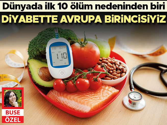 Dünyada ilk 10 ölüm nedeninden biri: Diyabette Avrupa birincisiyiz