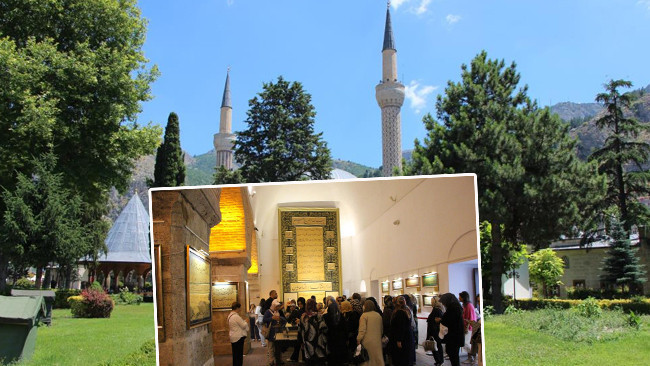 Dünyanın en büyük Hilye-i Şerif'i Amasya'da sergileniyor