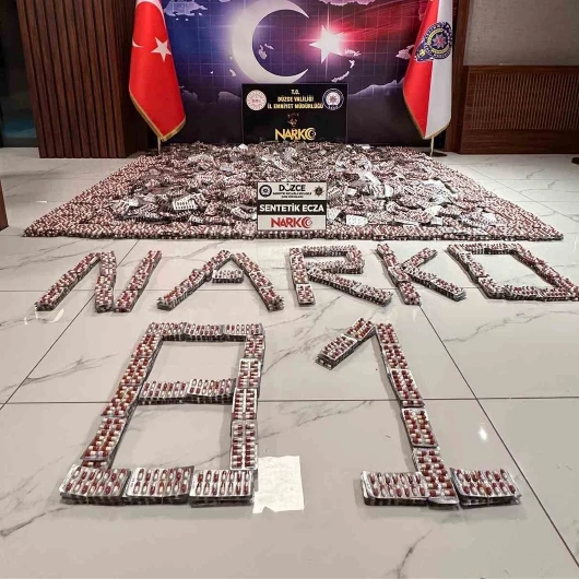 Düzce'de 18 Milyon Liralık Uyuşturucu Operasyonu