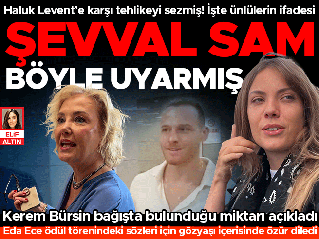 Eda Ece: Ahbap'ta soruşturma ifademde 'Şevval Sam bizi uyardı' dedim
