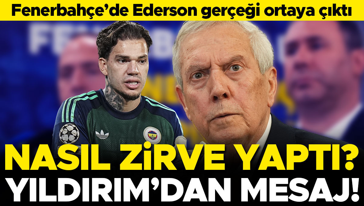 Ederson'un Performans Sırrı: Aziz Yıldırım Diyaloğu
