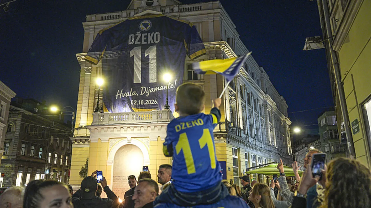 Edin Dzeko: Bosna Hersek Efsanesi Öğrencilere İlham Veriyor
