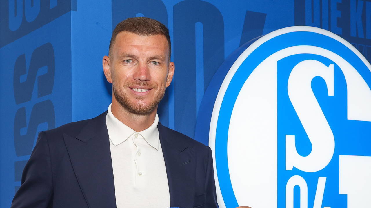 Edin Dzeko Schalke 04 ile Sözleşme İmzaladı